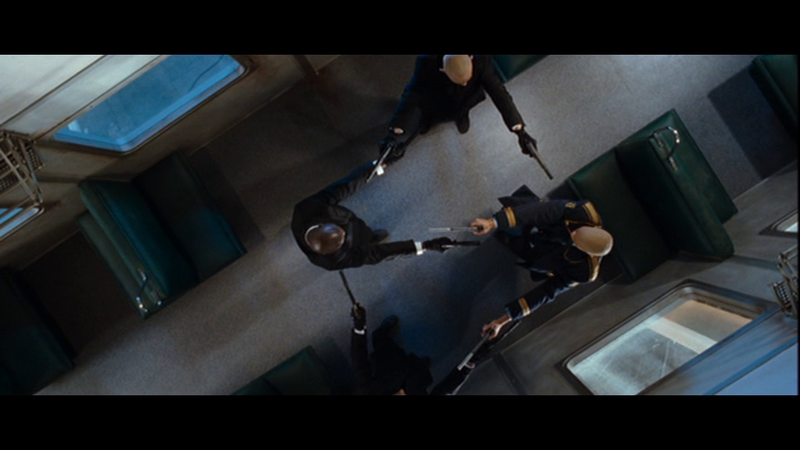 They overuse this top down shot a bit though with each weapon standoff they have. But it is awesome.